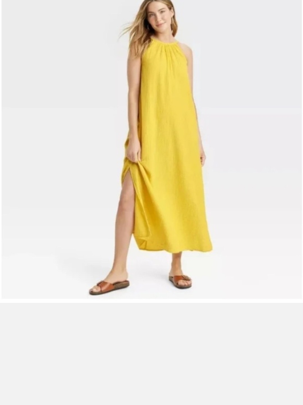 Universal Thread Yellow Maxi Dress
